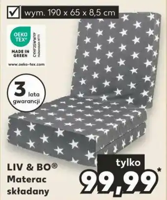 Kaufland LIV & BO Materac składany oferta