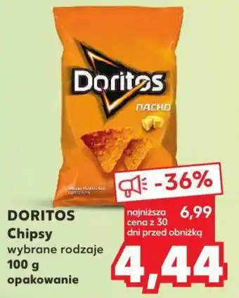 Kaufland DORITOS Chipsy 100 g oferta