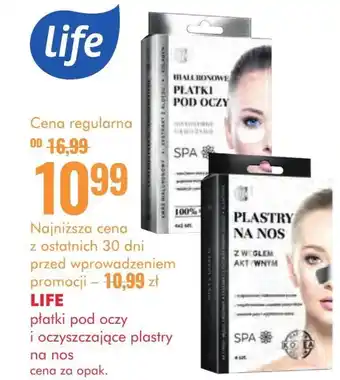 SuperPharm Płatki pod oczy Life oferta