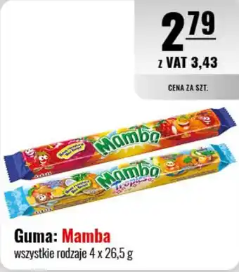 Eurocash Guma: Mamba 4 x 26,5 g oferta