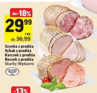 Intermarche Szynka z prodiża, schab z prodiża, karczek z prodiża, boczek z prodiża 1kg oferta