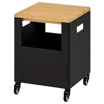 IKEA Trotten Szafka na kółkach, antracyt, 35x47 cm oferta