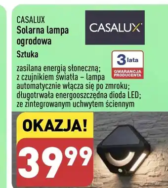 ALDI Lampa solarna Casalux oferta