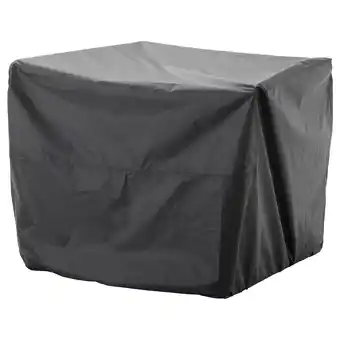 TosterÖ Pokrowiec na meble ogrodowe, sofa/czarny, 109x85 cm