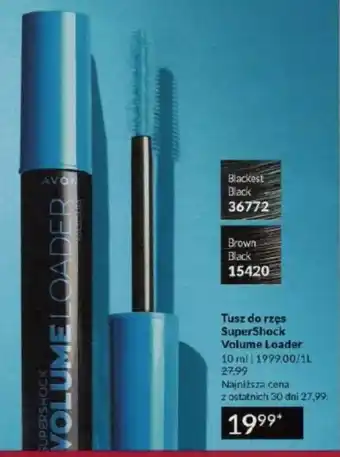 Avon Tusz do rzęs Black oferta