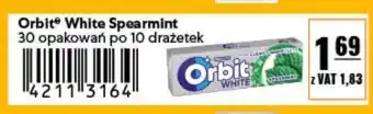 Eurocash Orbit White Spearmint 10 drażetek oferta