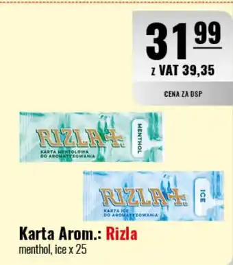 Eurocash Karta Arom.: Rizla 25 oferta
