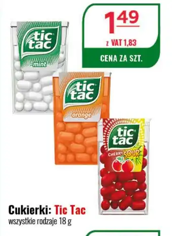 Eurocash Cukierki: Tic Tac 18 g oferta