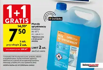 Intermarche Płyn do spryskiwaczy Domedia 4 l oferta