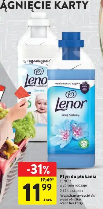 Intermarche LENOR Płyn do płukania 0,85l oferta