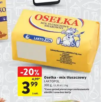 Intermarche LAKTOPOL Osełka 300g oferta