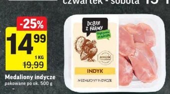 Intermarche Medaliony indycze 1kg oferta