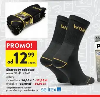 Intermarche Skarpety robocze rozm. 39-42, 43-46 oferta