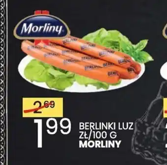 Wafelek Morliny BERLINKI LUZ 100 G oferta