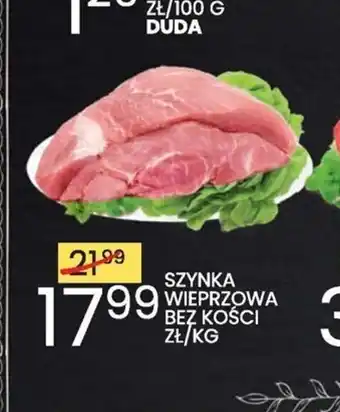 Wafelek SZYNKA WIEPRZOWA BEZ KOŚCI 1kg oferta