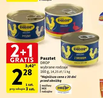 Intermarche Pasztet DROP 160 g oferta