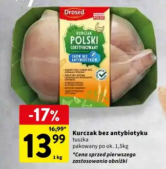 Intermarche Kurczak bez antybiotyku 1 kg oferta