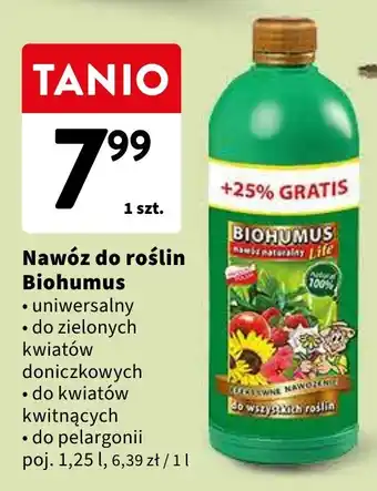 Intermarche Nawóz do roślin Biohumus 1,25 l oferta