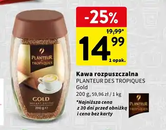 Intermarche Kawa rozpuszczalna PLANTEUR DES TROPIQUES 200 g oferta