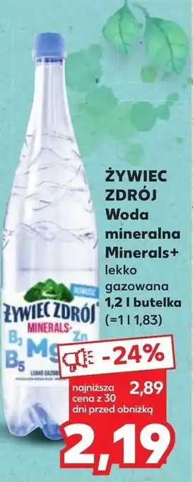 Kaufland Woda mineralna Żywiec zdrój oferta