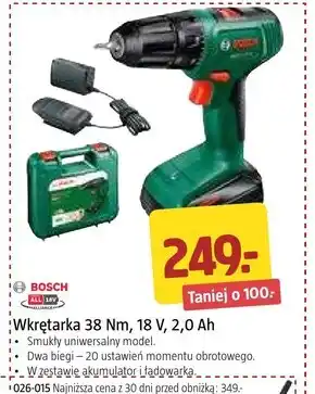 Jula Wkrętarka Bosch oferta