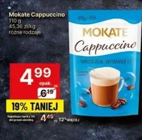 Delikatesy Centrum Mokate Cappuccino z magnezem i witaminą B6 110 g oferta