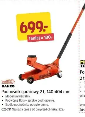 Jula Podnośnik Bahco oferta