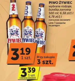 ABC Żywiec Piwo jasne 500 ml oferta
