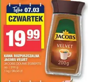 SPAR mini Jacobs Velvet Kawa rozpuszczalna 200 g oferta