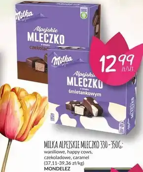Pokusa Milka Alpejskie Mleczko Pianka o smaku śmietankowym 330 g oferta