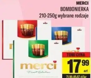 TomiMarkt merci Finest Selection Kolekcja czekoladek mlecznych 250 g oferta