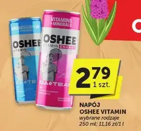 Euro Sklep Oshee Vitamin Napój gazowany o smaku pomarańczowym 250 ml oferta