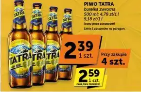 ABC Tatra Piwo jasne pełne 500 ml oferta