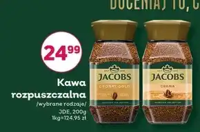 Społem Jacobs Crema Kawa rozpuszczalna 200 g oferta