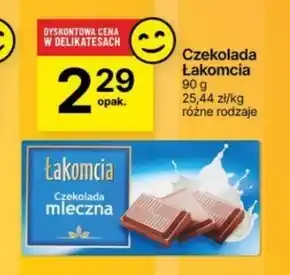Delikatesy Centrum Czekolada Łakomcia oferta