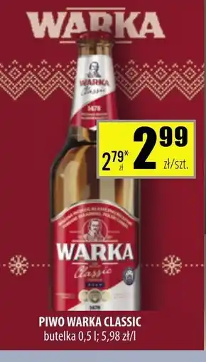 Społem Szczecin Warka Classic Piwo jasne 500 ml oferta