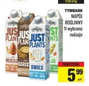 TomiMarkt Tymbark Just Plants Napój owies 1 l oferta