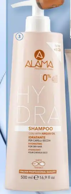 Hebe ALAMA Hydrating szampon do włosów, 500 ml oferta