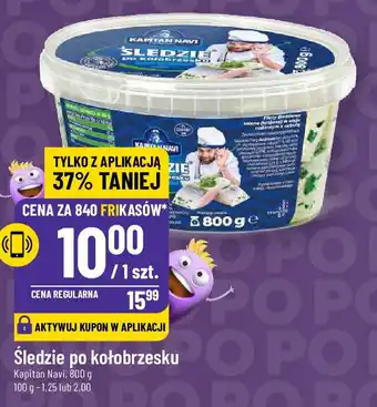 Polomarket Śledzie po kołobrzesku Kapitan Navi 800 g oferta