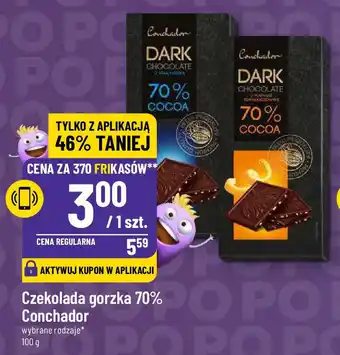 Polomarket Czekolada gorzka 70% Conchador 100g oferta