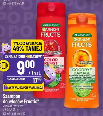 Polomarket Szampon do włosów Fructis L'Oréal 400 ml oferta