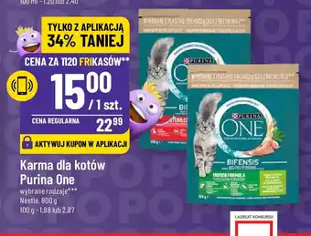 Karma dla kotów Purina One Nestlé 800 g