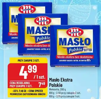 Polomarket Masło Ekstra Polskie Mlekovita 200 g oferta