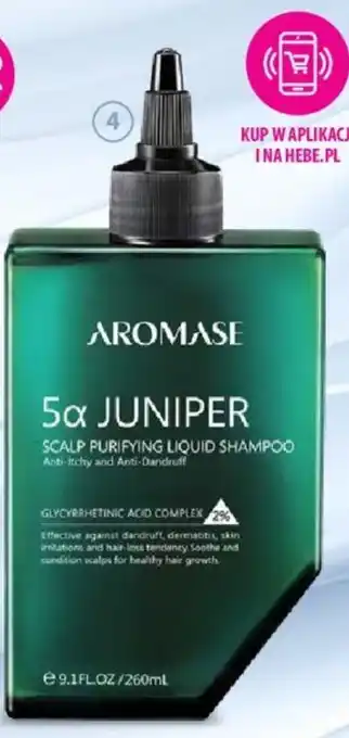Hebe AROMASE Juniper peeling trychologiczny w formie szamponu, 260 ml oferta