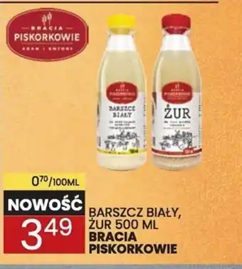 Wafelek BRACIA PISKORKOWIE BARSZCZ BIAŁY, ZUR 500 ML oferta
