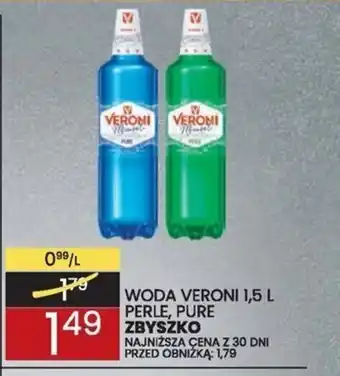 ZBYSZKO WODA VERONI 1,5 L