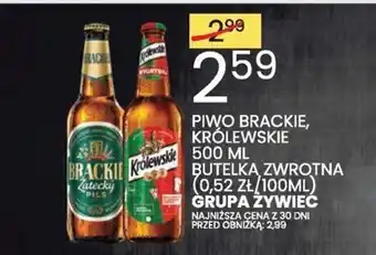 Wafelek GRUPA ŻYWIEC PIWO BRACKIE, KRÓLEWSKIE 500ml oferta