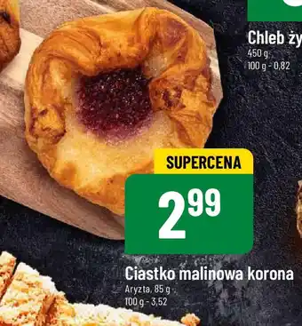 Polomarket Ciastko malinowa korona Aryzta, 85 g oferta