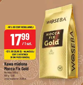 Polomarket Kawa mielona Mocca Fix Gold Woseba, 500 g oferta