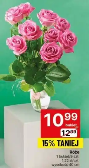 Delikatesy Centrum Bukiet róż oferta